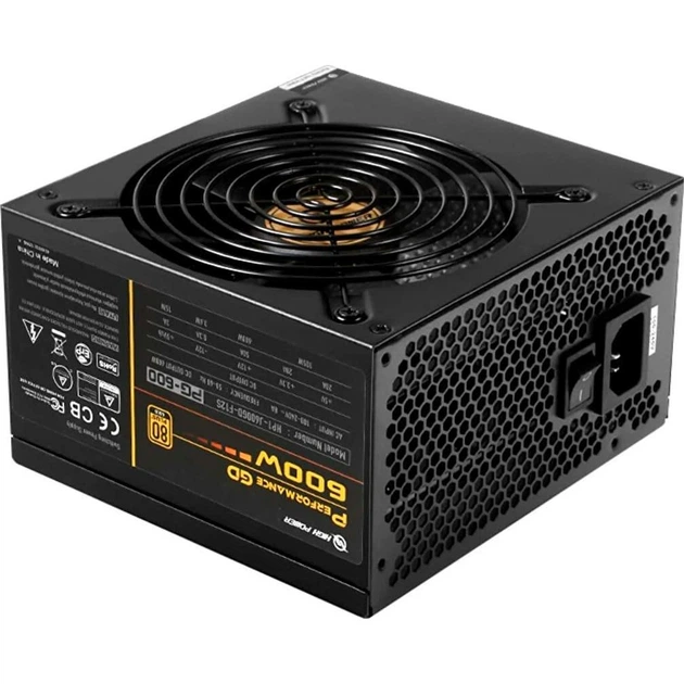 Блок питания Highpower 600W 80+ GOLD (HP1-J600GD-F12S) – фото