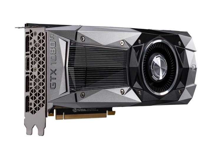 Відеокарта Nvidia GTX 1080Ti 11Gb Founders Edition (900-1G611-0050-000 G) (GDDR5X, 352 bit, PCI-E 3.0 x16) Б/в - изображение 2