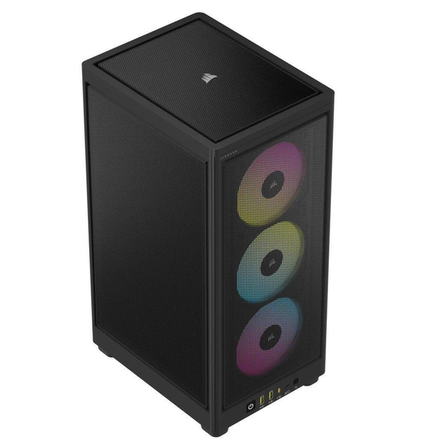 Корпус Corsair 2000D RGB Airflow Black (CC-9011246-WW) Без БП - изображение 2