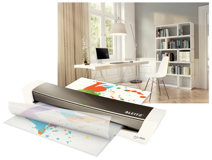 ЛАМІНАТОР LEITZ ILAM HOME OFFICE A3 Grey - зображення 3