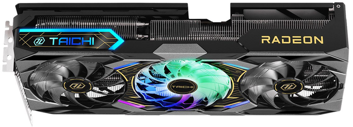Відеокарта ASRock PCI-Ex Radeon RX 9070 XT Taichi OC 16GB GDDR6 (256bit) (3100/20000) (1 x HDMI, 3 x DisplayPort) (RX9070XT TC 16GO) - зображення 4