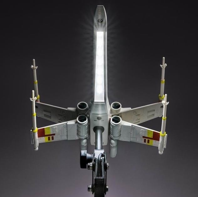Lampka biurkowa Paladone Star Wars Myśliwiec X-Wing (5056577710625) - obraz 5