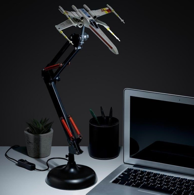 Lampka biurkowa Paladone Star Wars Myśliwiec X-Wing (5056577710625) - obraz 8