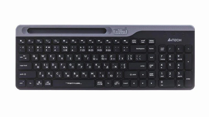 Клавиатура A4Tech Fstyler FBK25 Wireless Black (FBK25 (Black)) - Фото 1 Клавиатура A4Tech Fstyler FBK25 Wireless Black (FBK25 (Black)) - изображение 1
