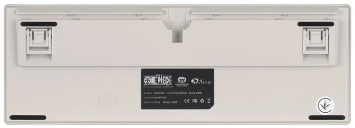 Клавіатура Akko 3098S One Piece Calligraphy RGB CS Jelly Blue Hot-Swap Grey (6925758616775) - изображение 9
