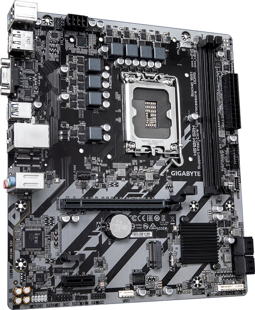 Płyta główna Gigabyte H810M S2H (s1851, Intel H810, PCI-Ex16) - obraz 2