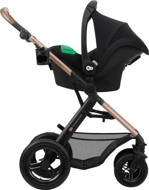 Универсальная коляска KinderKraft Moov 2 Air 3 в 1 Sand Beige (KSMOOV02BEG0000) (5902533925773) - Фото 8 Универсальная коляска KinderKraft Moov 2 Air 3 в 1 Sand Beige (KSMOOV02BEG0000) (5902533925773) - изображение 8
