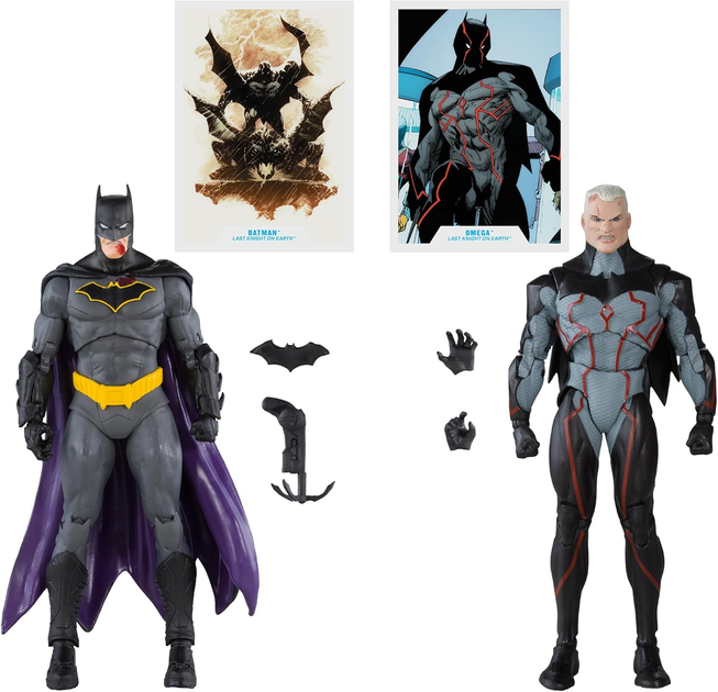 Figurki Mcfarlane Toys Gold Label Collection DC Multiverse Omega vs Batman 18 cm (0787926157437) - obraz 7