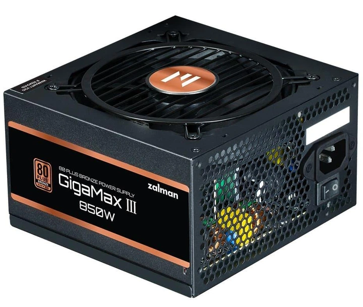 Блок питания Zalman GigaMax III 850W 80+ Bronze (ZM850-GV3) – фото