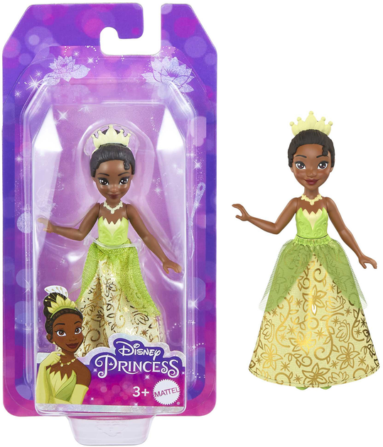 Лялька Mattel Disney Princess Тіана 9 см HLW71 (194735120895) - зображення 7