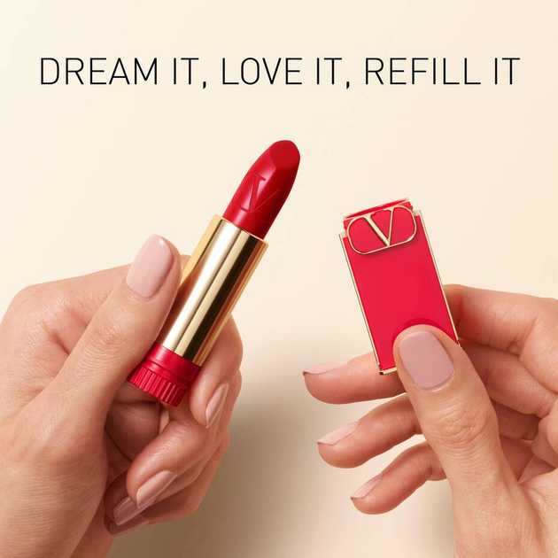 Wymienny wkład do szminki matowej Valentino Rosso Valentino 219A Star Studded 3.4 g (3614273232418) - obraz 5