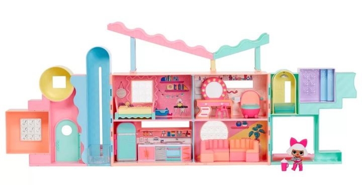 Zestaw do zabawy L.O.L. Surprise Squish Sand Magic House (0035051593218) - obraz 3