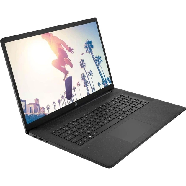 Ноутбук HP 17 17-cn4013ua 17.3" FHD IPS AG, Intel 3-100U, 16GB, F512GB, UMA, DOS, чорний (B23C8EA) - Фото 3 Ноутбук HP 17 17-cn4013ua 17.3" FHD IPS AG, Intel 3-100U, 16GB, F512GB, UMA, DOS, чорний (B23C8EA) - изображение 3