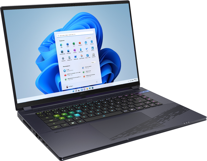 Laptop Gigabyte Aorus 16X ASG 2024 (ASG-63DEC65SH) Midnight Gray - obraz 2