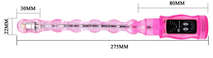 Вибратор анальный 6-Speed Bendable Vibe (02120000000000000) - изображение 4
