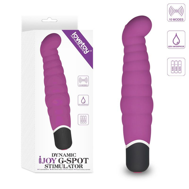 Вибратор для G-точки Lovetoy IJOY Dynamic G spot Stimulator цвет фиолетовый (20861017000000000) - изображение 5