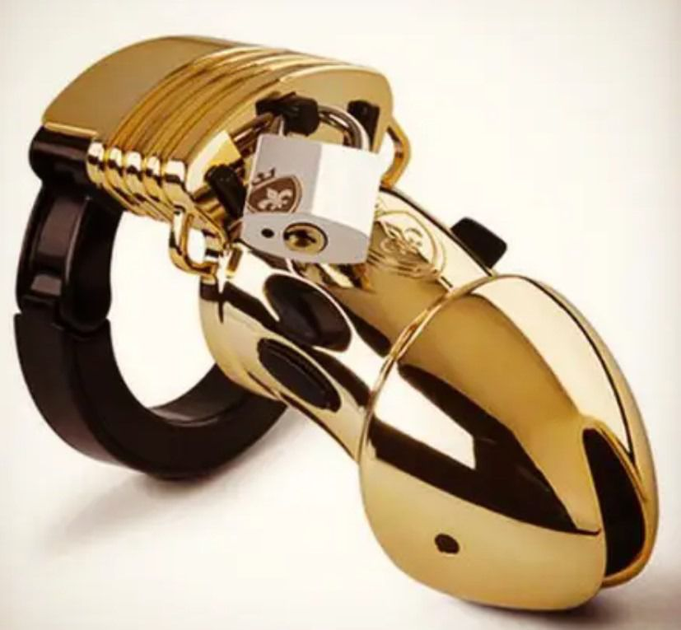 Пояс верности Mystim Pubic Enemy No 1 Gold Edition (18003000000000000) - изображение 5