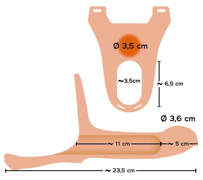 Мужской страпон You2Toys Silicone Strap-on (21912000000000000) - изображение 2