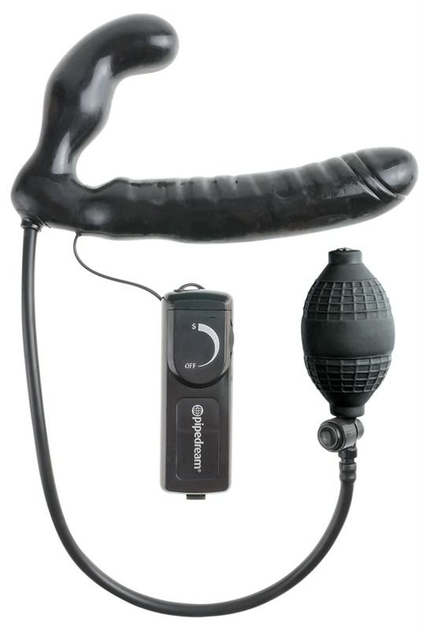 Надувной безремневой вибро-страпон Fetish Fantasy Series Inflatable Vibrating Strapless Strap-On (18653000000000000) - изображение 1