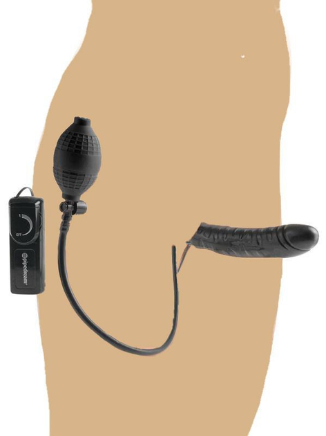 Надувной безремневой вибро-страпон Fetish Fantasy Series Inflatable Vibrating Strapless Strap-On (18653000000000000) - изображение 7