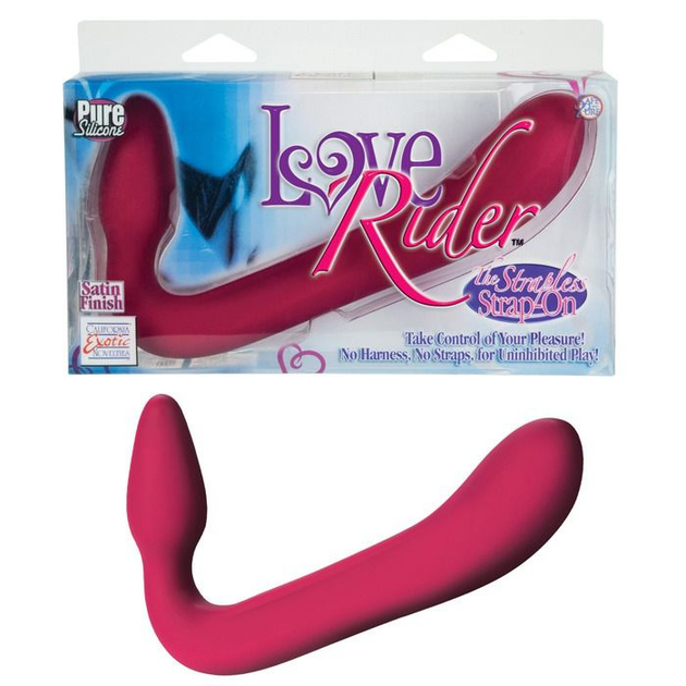 Страпон Love Rider колір малиновий (10539042000000000) - зображення 2