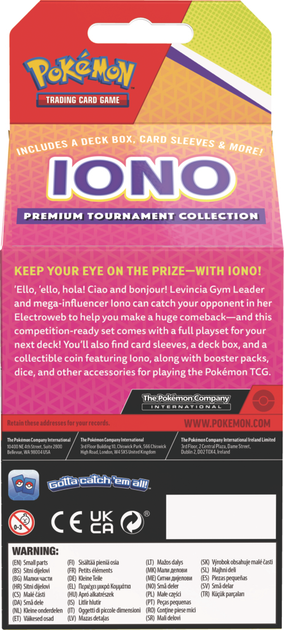 Zestaw Pokémon TCG: Premium Tournament Collection - Iono (0820650857485) - obraz 4
