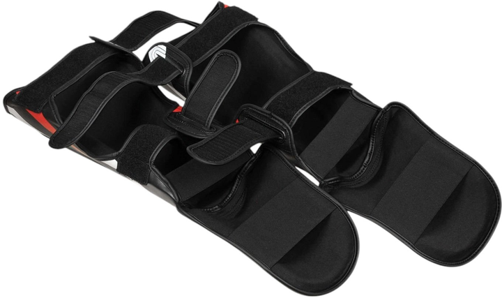 Ochraniacze piszczele i stopy Bushido SP-10v2 M Black/Red (5902539014501) - obraz 4