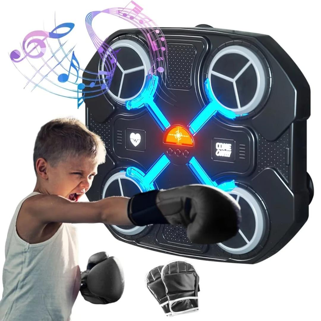 Настенный интерактивный тренажер для бокса Boxing Target с подсветкой и Bluetooth - изображение 2