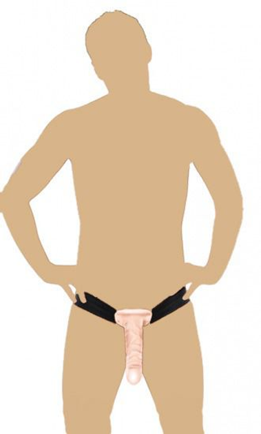 Фаллопротез Hollow Strap-On Flesh (10226000000000000) - изображение 2