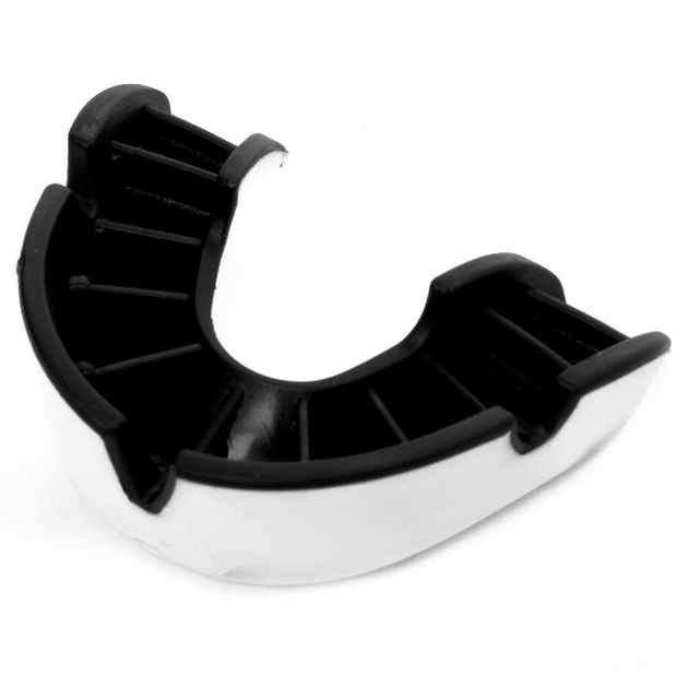 Капа OPRO Silver доросла (вік 11+) White/Black (art.102502005) - изображение 6