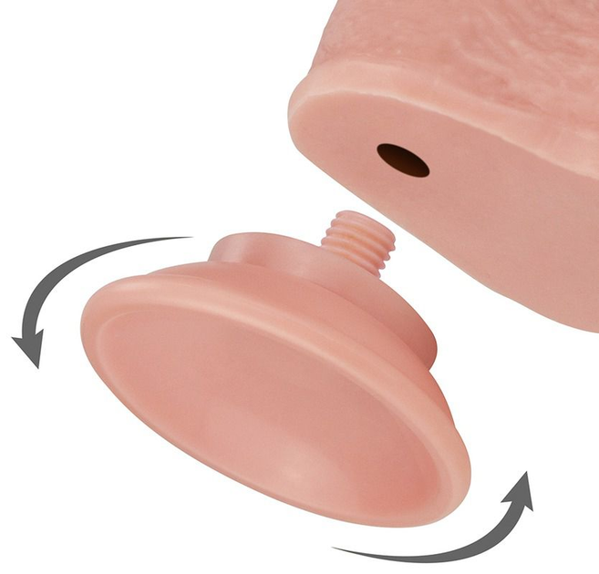 Фаллоимитатор Lovetoy Sliding Skin Dual Layer Dong 8 Inch (20547000000000000) - изображение 4