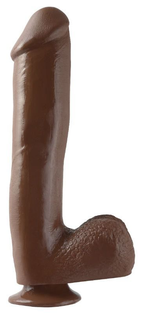 Фалоімітатор Basix Rubber Works - 10 Dong with Suction Cup (08541 трлн) - зображення 1