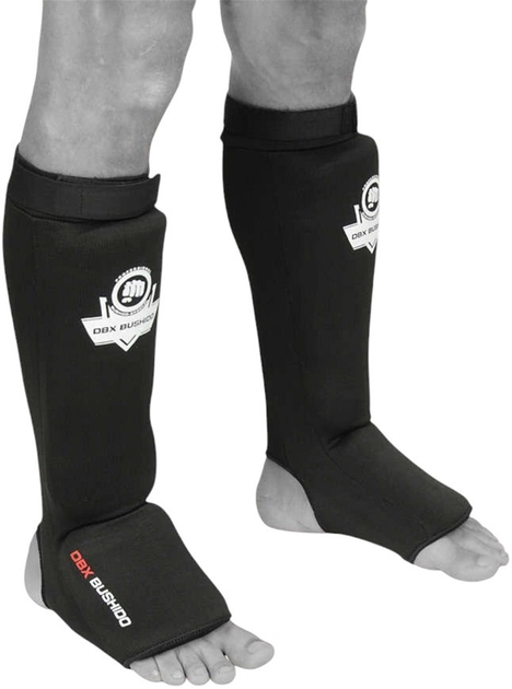 Еластичний захист гомілки Bushido SP-20 S Black (5902539018844) - зображення 3