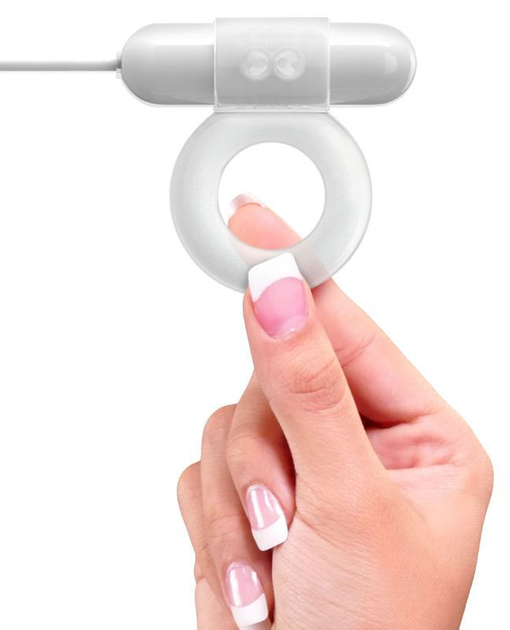 Ерекційне кільце з вібрацією iSex USB Luv Ring (17034000000000000) - зображення 1