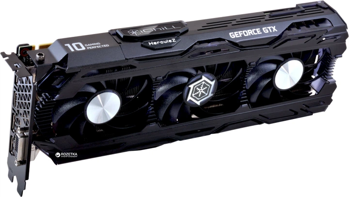 グラフィックボード・グラボ・ビデオカード Inno3D GeForce GTX 1080 Ti 11GB Видеокарта INNO3D PCI-Ex GeForce GTX 1080 Ti iChill HerculeZ X3