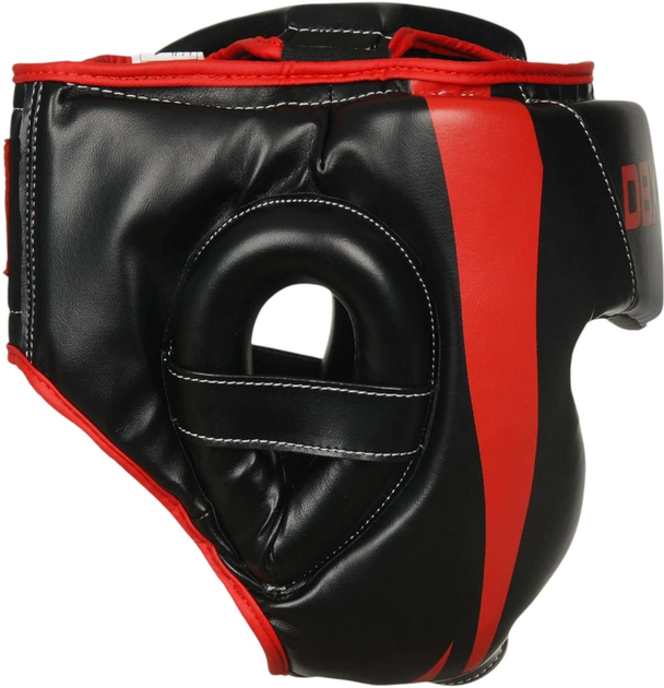 Боксерський шолом Bushido ARH-2190R L Black/Red (5902539014310) - зображення 4