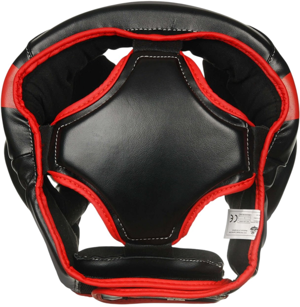 Боксерський шолом Bushido ARH-2190R L Black/Red (5902539014310) - зображення 6