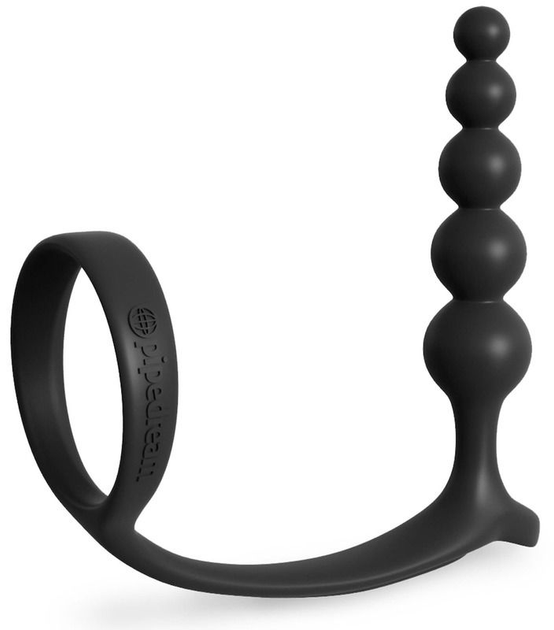 Анальные бусы с эрекционным кольцом Pipedream Anal Fantasy Collection Ass-gasm Cockring Anal Beads (22336000000000000) - изображение 6