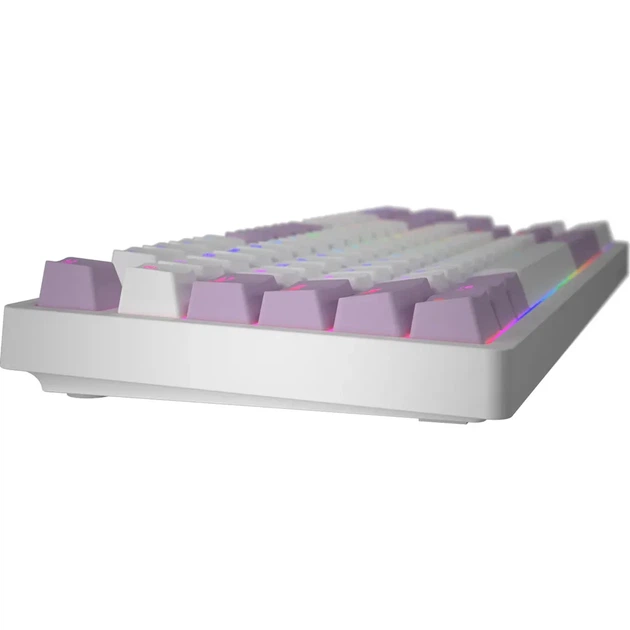 Клавиатура Hator Rockfall 2 Mecha Signature Edition USB White/White/Lilac (HTK-521-WWL) [103450] - изображение 4