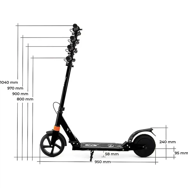 Электросамокат SNS Junior 8" Black Б/У [112297] - изображение 5