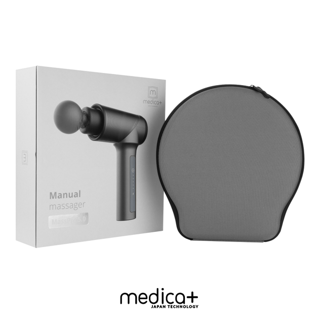 Перкусійний ручний масажер для тіла і м'язів Medica+ MassHand Pro 5.0 - Фото 2 Перкусійний ручний масажер для тіла і м'язів Medica+ MassHand Pro 5.0 - изображение 2