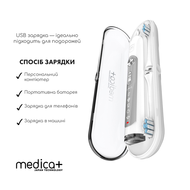 Ультразвуковая зубная щетка Medica+ Probrush 9.0 white - изображение 13