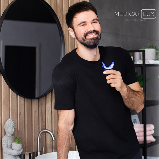 Відбілювальна капа для зубів Medica+ WhitePearl 10X Black - зображення 13