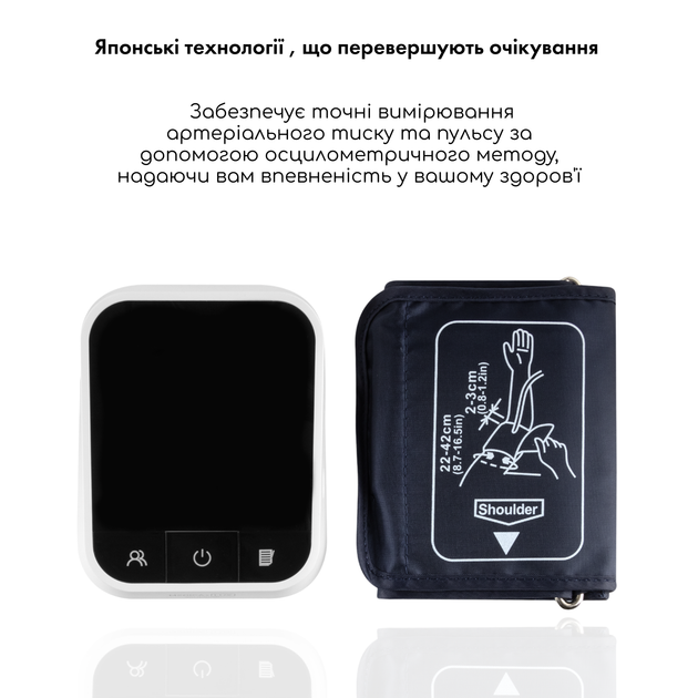 Тонометр MEDICA+ LUX CardiControl X, плечевой, осциллометрический, 4.3" VA-экран - изображение 2