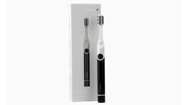 Електрична зубна щітка Medica+ ProBrush 7.0 Compact Black + Насадки (4 шт) - зображення 3