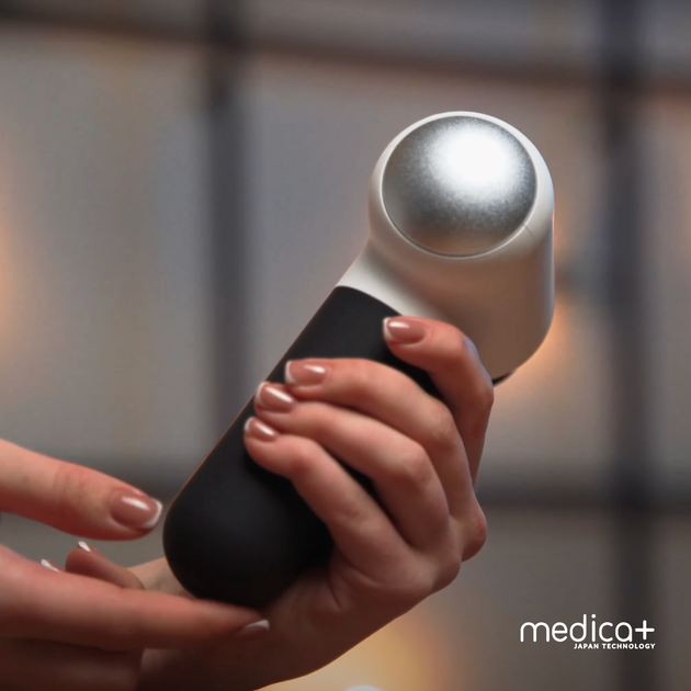 Перкусійний ручний масажер для тіла та м'язів Medica+ MassHand Pro 4.0 (Японія) White - зображення 11
