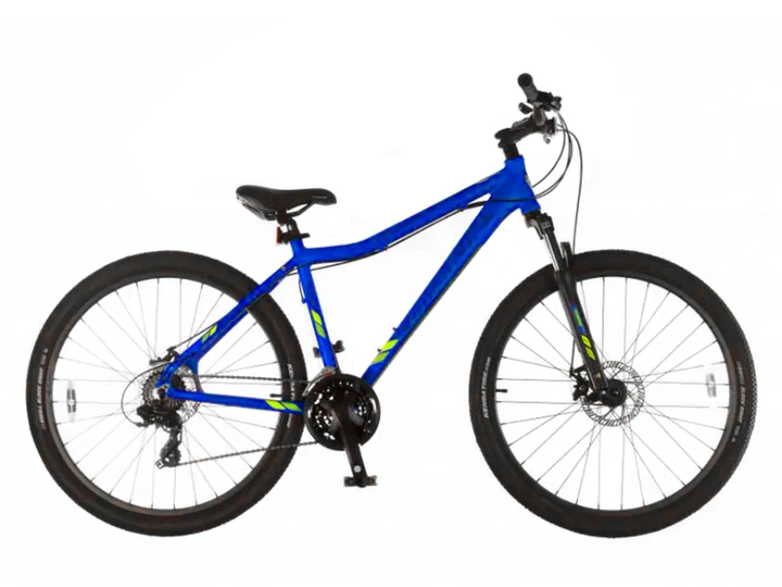 Велосипед Comanche Orinoco 27 L Disc (19", синій/жовтий) - Фото 1 Велосипед Comanche Orinoco 27 L Disc (19", синій/жовтий) - изображение 1