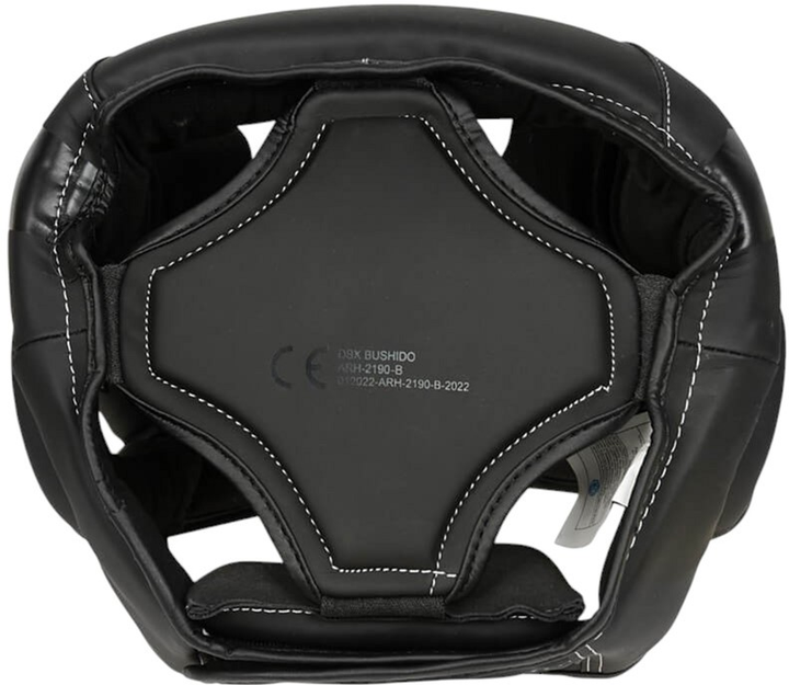 Kask bokserski Bushido Black Master ARH-2190B M Black (5902539019582) - obraz 6