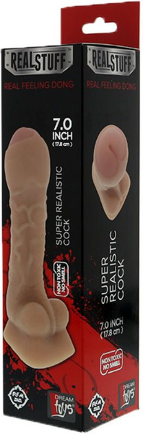 Фаллоимитатор Realstuff Real Feeling Dong Uncut (17469000000000000) - изображение 2