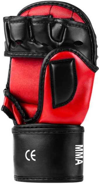 Рукавички ММА Bushido ARM-2011 розмір S/M Black/Red (5902539011401) - зображення 3